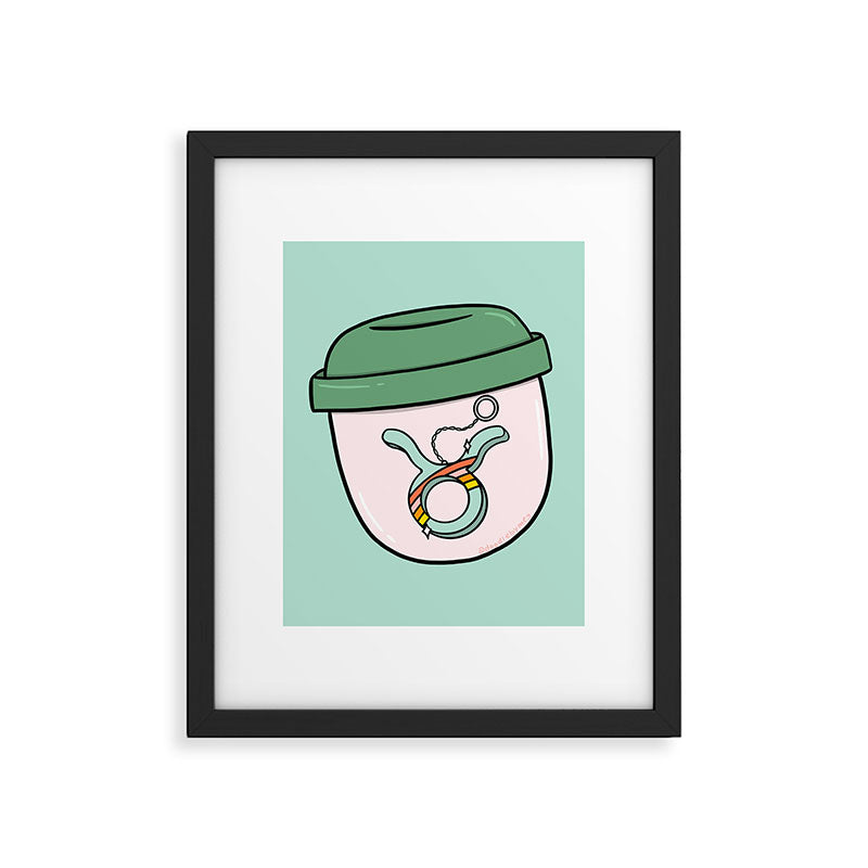 Taurus Keychain Framed Art Print Gallery Image 6