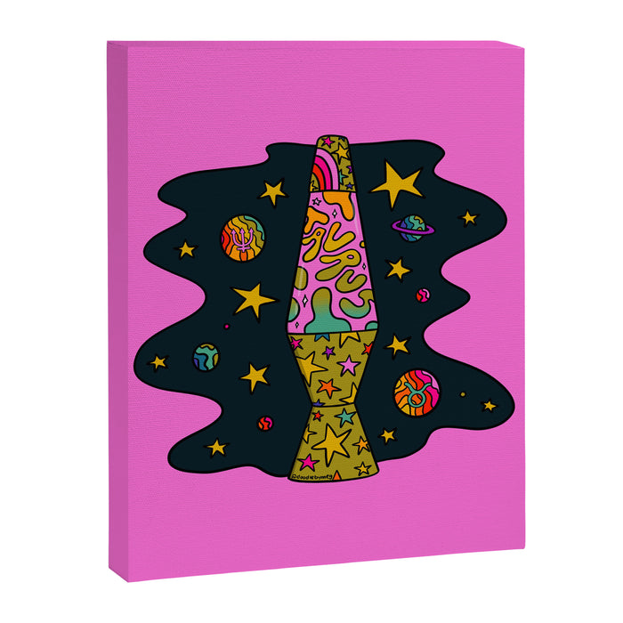 Taurus Lava Lamp Canvas Print Gallery Image 1