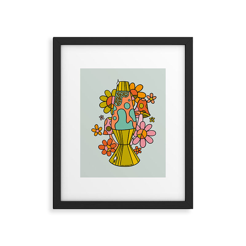 Taurus Lava Lamp Framed Art Print Gallery Image 6