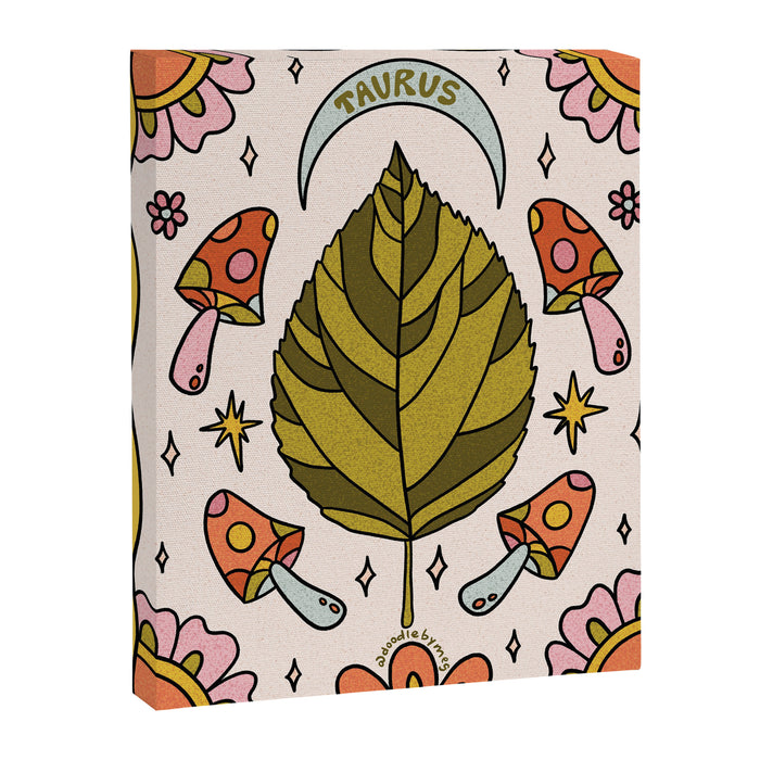 Taurus Leaf Canvas Print Gallery Image 1