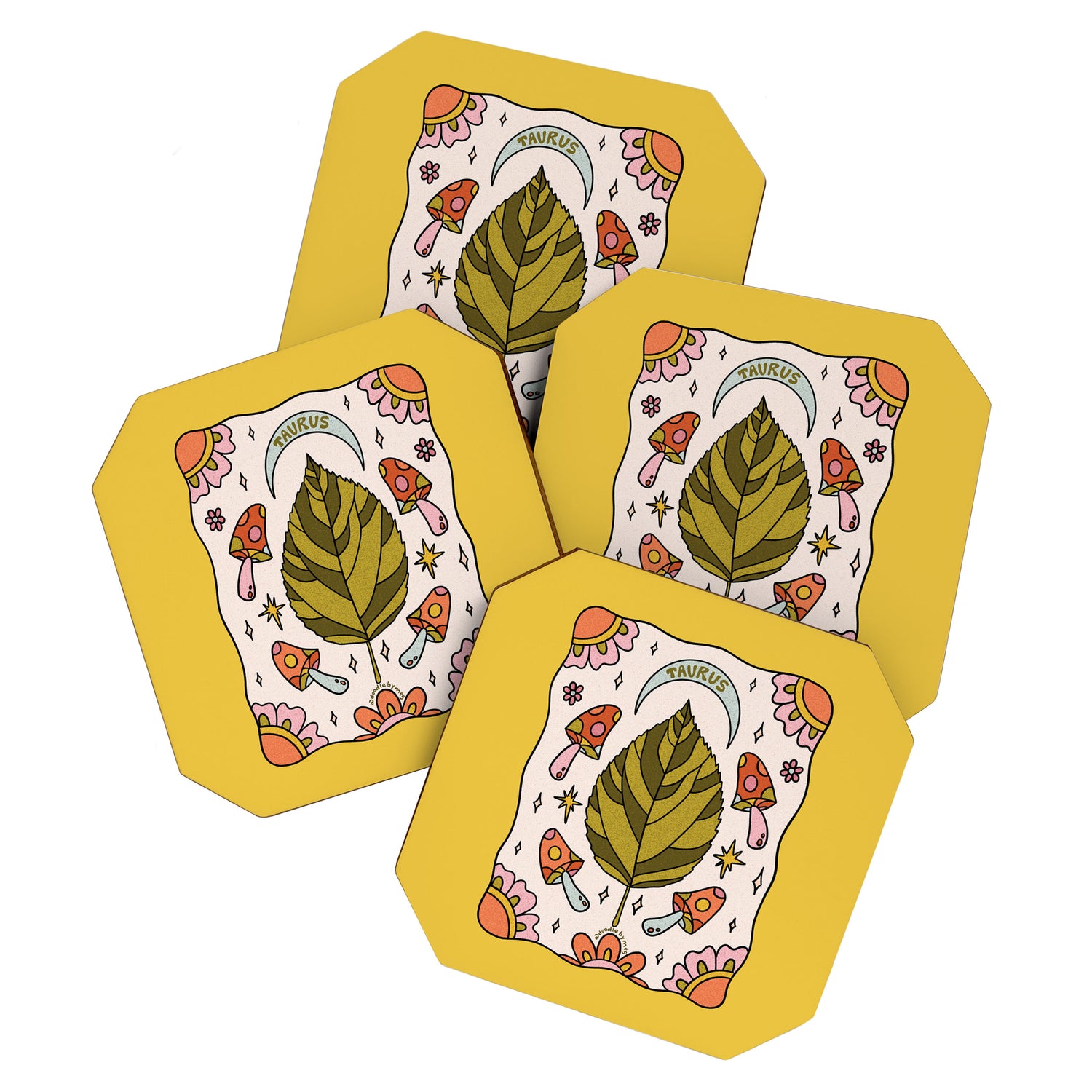 Taurus Leaf Coaster Gallery Image 1