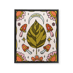 Taurus Leaf Framed Canvas Print Gallery Image 8