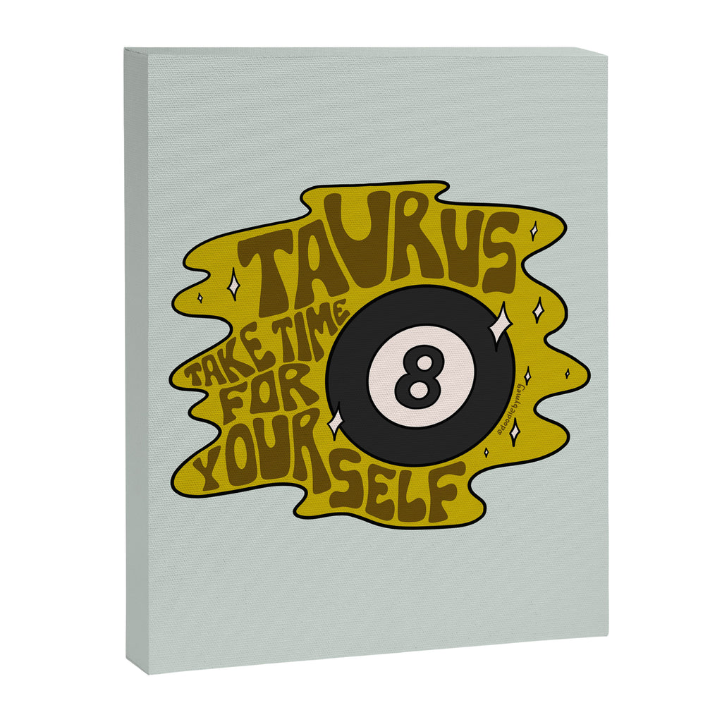 Taurus Magic 8 Ball Canvas Print Gallery Image 8