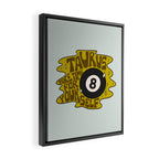 Taurus Magic 8 Ball Framed Canvas Print Gallery Image 2