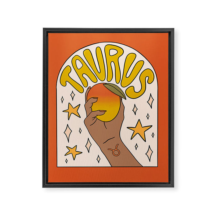 Taurus Mango Framed Canvas Print Gallery Image 1