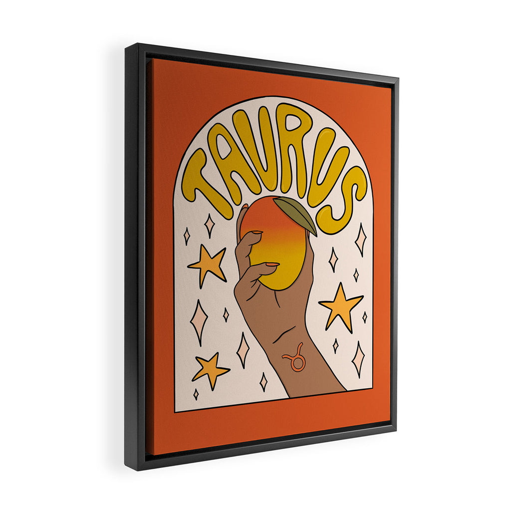 Taurus Mango Framed Canvas Print Gallery Image 2