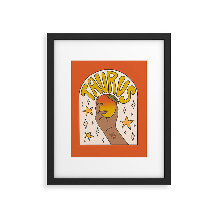 Taurus Mango Framed Art Print Gallery Image 1