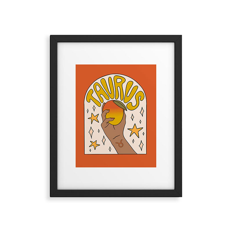 Taurus Mango Framed Art Print Gallery Image 6