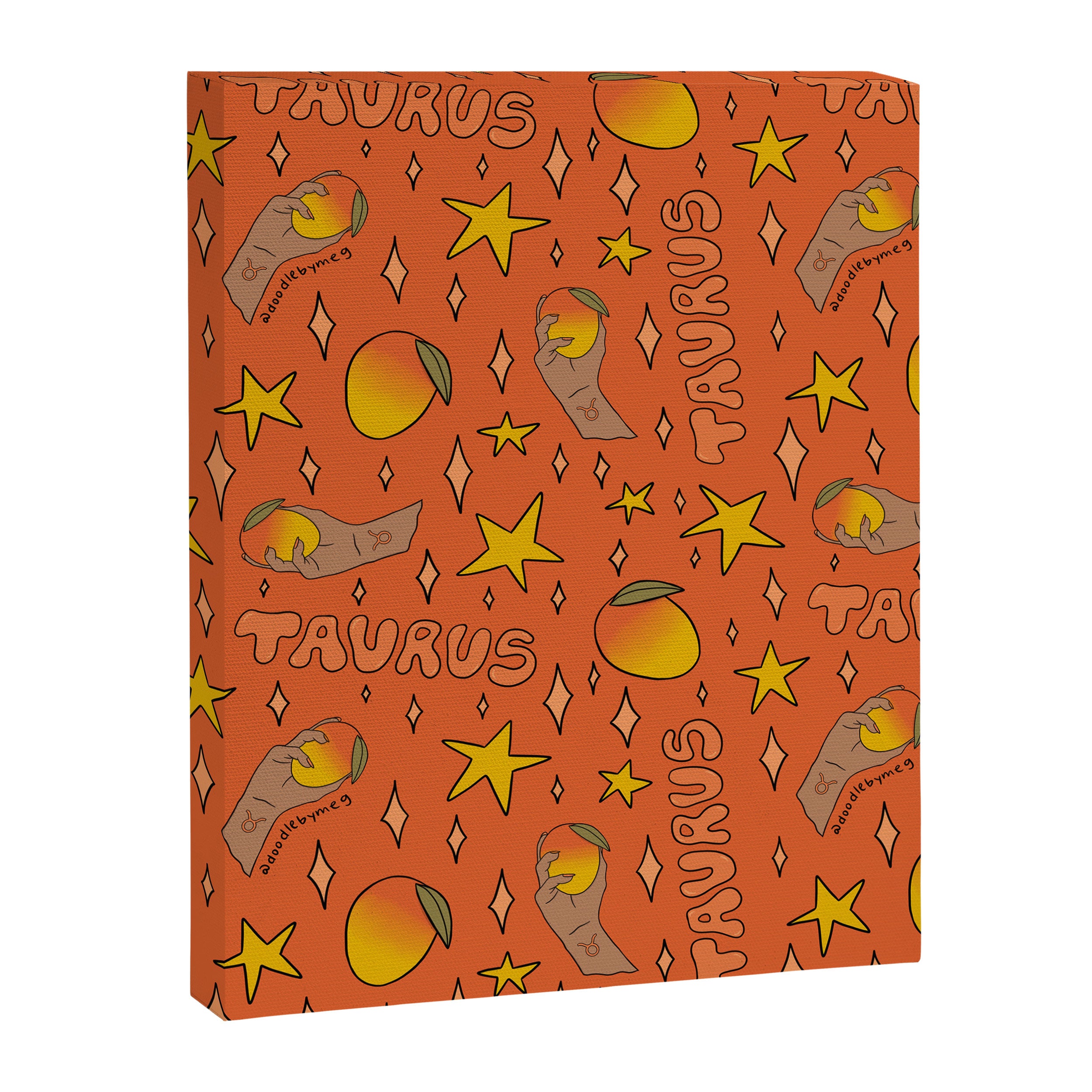 Taurus Mango Print Canvas Print Gallery Image 8