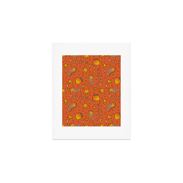 Taurus Mango Print Art Print Gallery Image 1