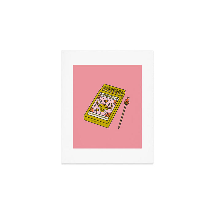 Taurus Matchbox Art Print Gallery Image 1