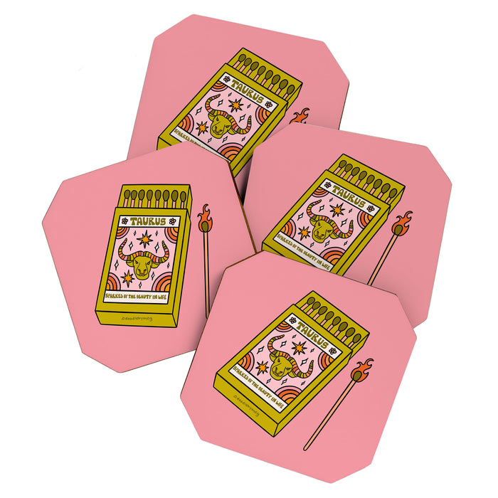 Taurus Matchbox Coaster Gallery Image 1