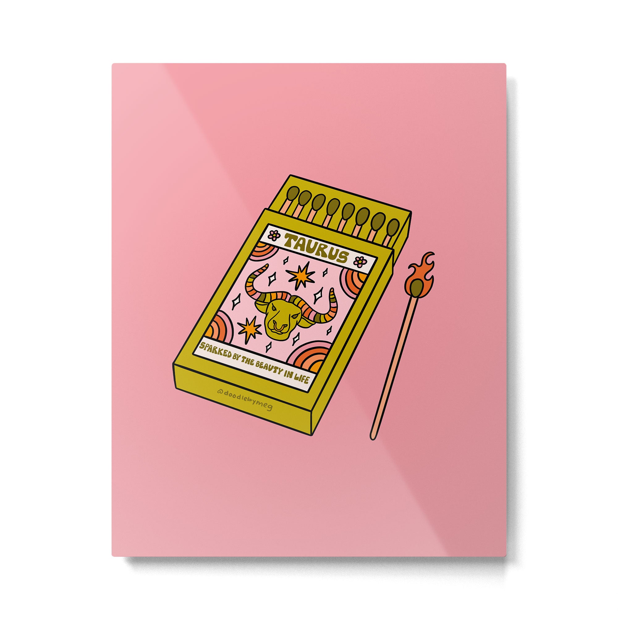 Taurus Matchbox Metal Print Gallery Image 6