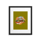 Taurus Mid Century House Framed Art Print Gallery Image 6