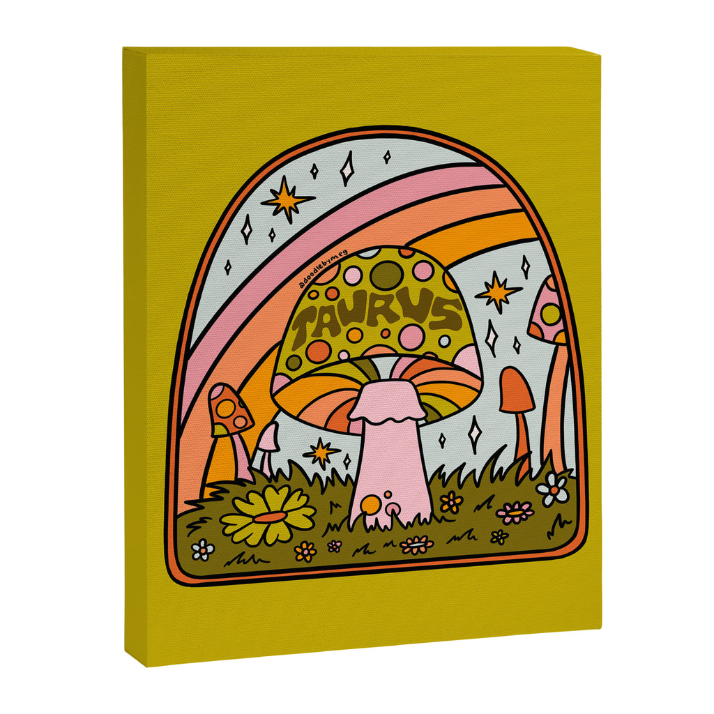 Taurus Mushroom Canvas Print Gallery Image 8