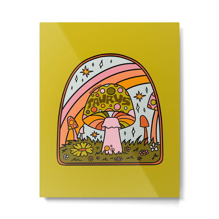 Taurus Mushroom Metal Print Gallery Image 1
