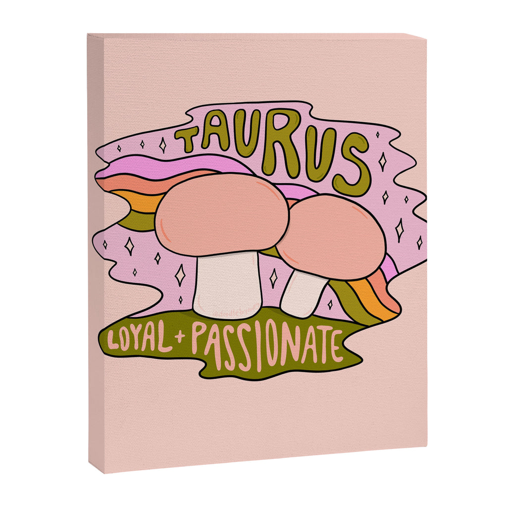 Taurus Mushroom Canvas Print Gallery Image 8