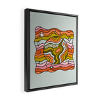 Taurus Planet Framed Canvas Print Gallery Image 2