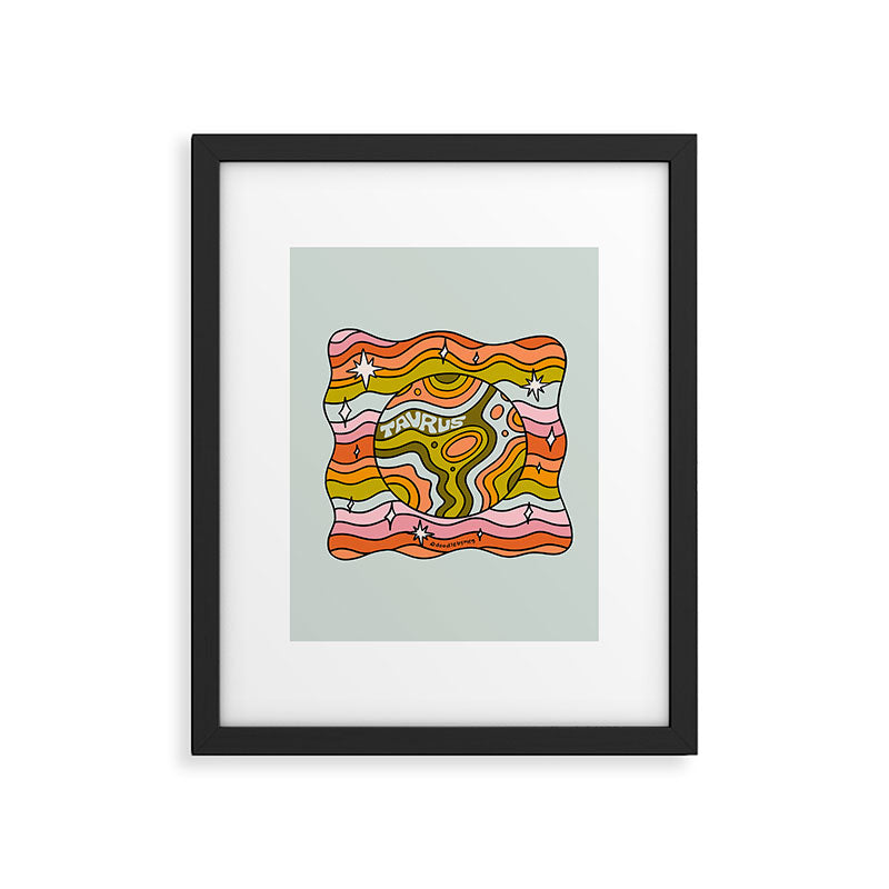 Taurus Planet Framed Art Print Gallery Image 6