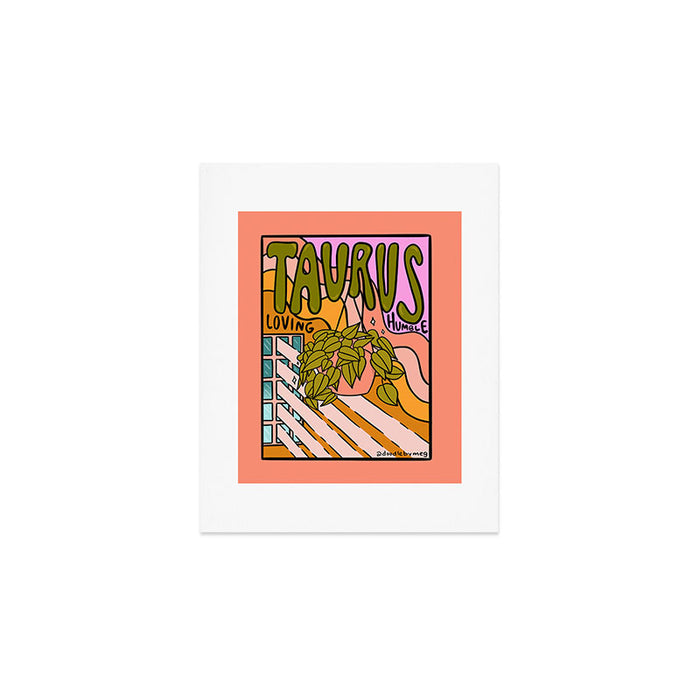 Taurus Plant Art Print Gallery Image 1