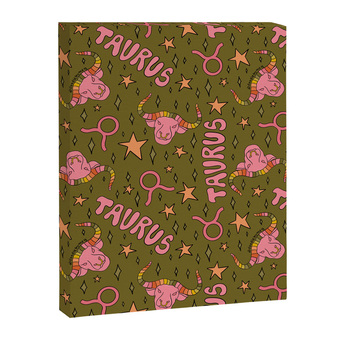 Taurus Print Canvas Print Gallery Image 1