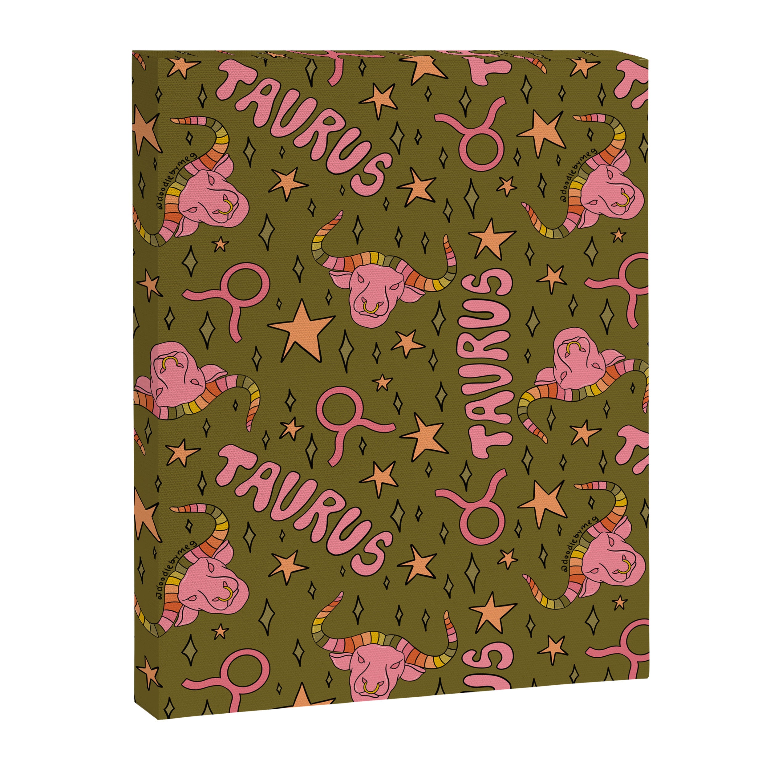 Taurus Print Canvas Print Gallery Image 8