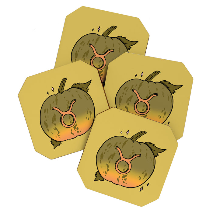 Taurus Pumpkin Coaster Gallery Image 1
