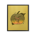 Taurus Pumpkin Framed Canvas Print Gallery Image 8