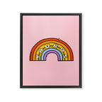 Taurus Rainbow Framed Canvas Print Gallery Image 8