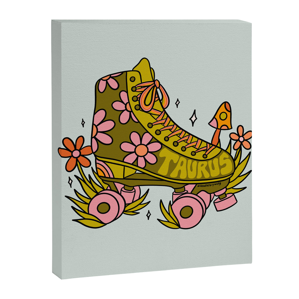 Taurus Roller Skate Canvas Print Gallery Image 8
