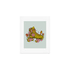 Taurus Roller Skate Art Print Gallery Image 1