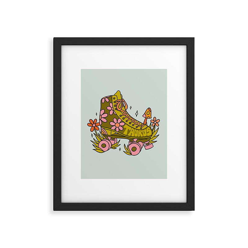 Taurus Roller Skate Framed Art Print Gallery Image 6