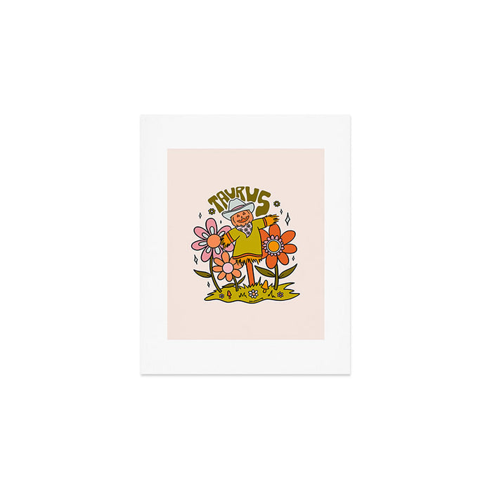Taurus Scarecrow Art Print Gallery Image 1
