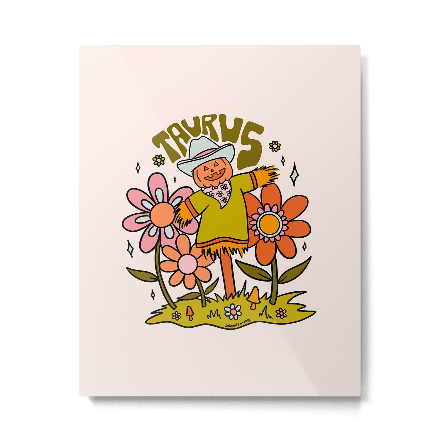 Taurus Scarecrow Metal Print Gallery Image 6
