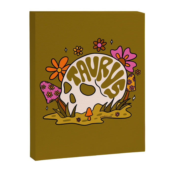 Taurus Skull Canvas Print Gallery Image 1