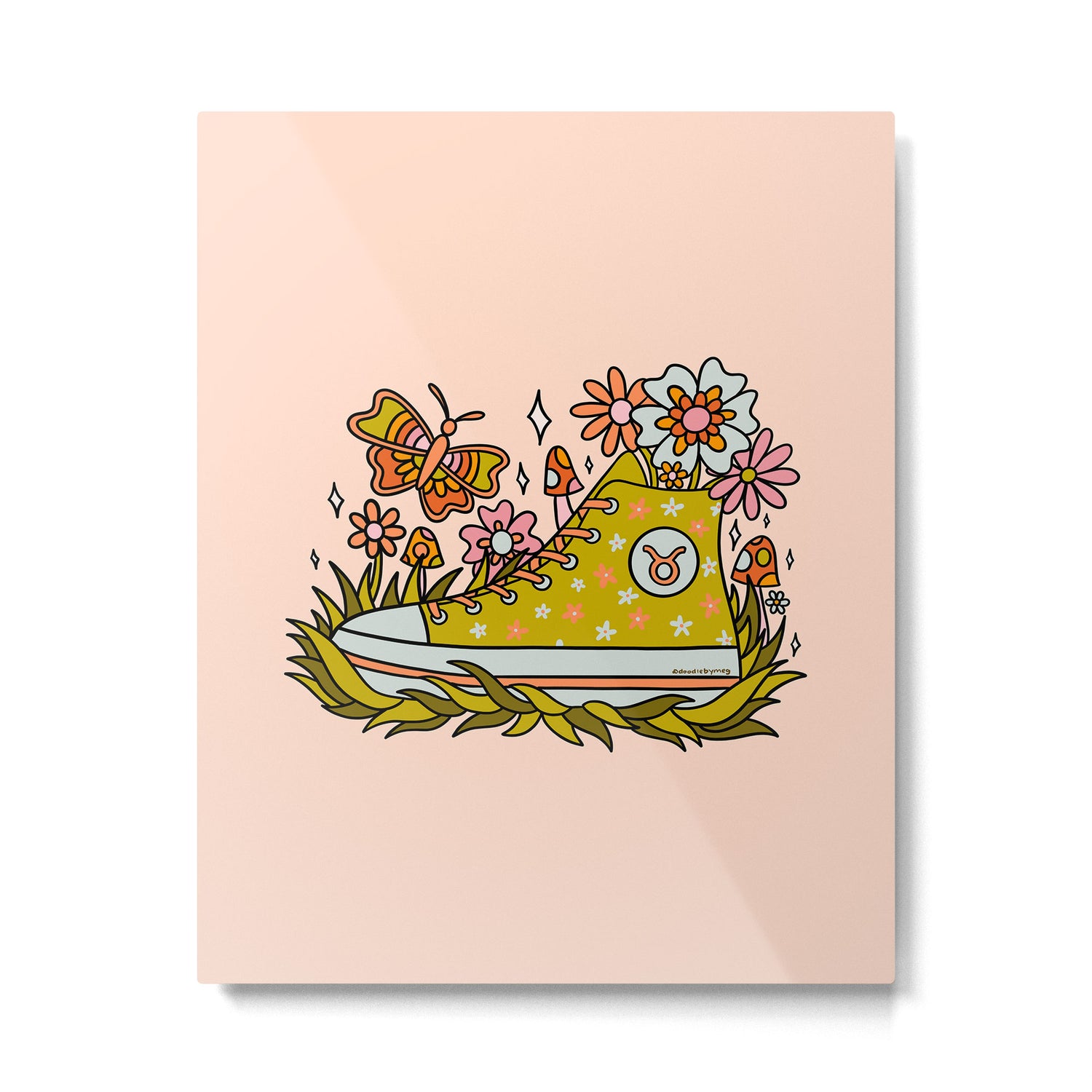Taurus Sneaker Metal Print Gallery Image 6