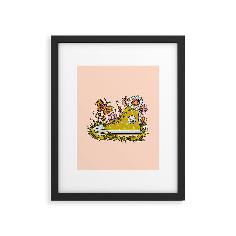 Taurus Sneaker Framed Art Print Gallery Image 6