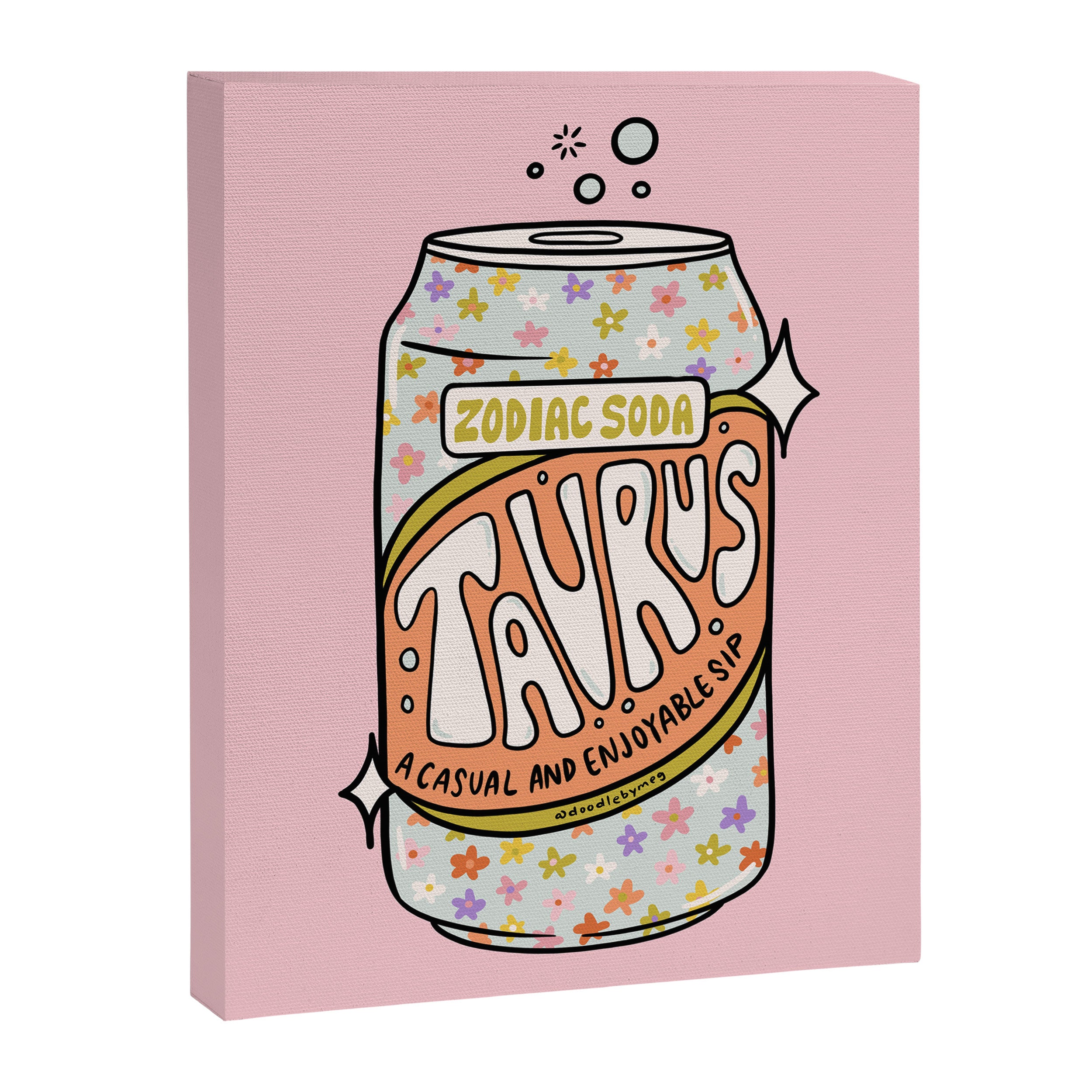 Taurus Soda Canvas Print Gallery Image 6