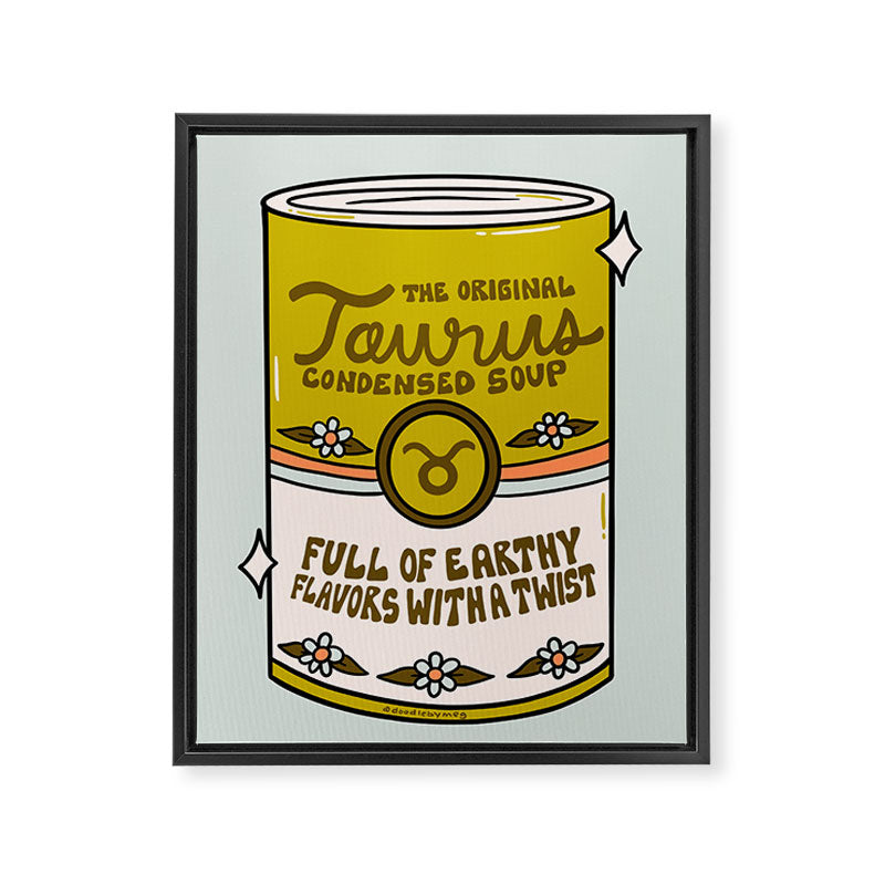 Taurus Soup Framed Canvas Print Gallery Image 8