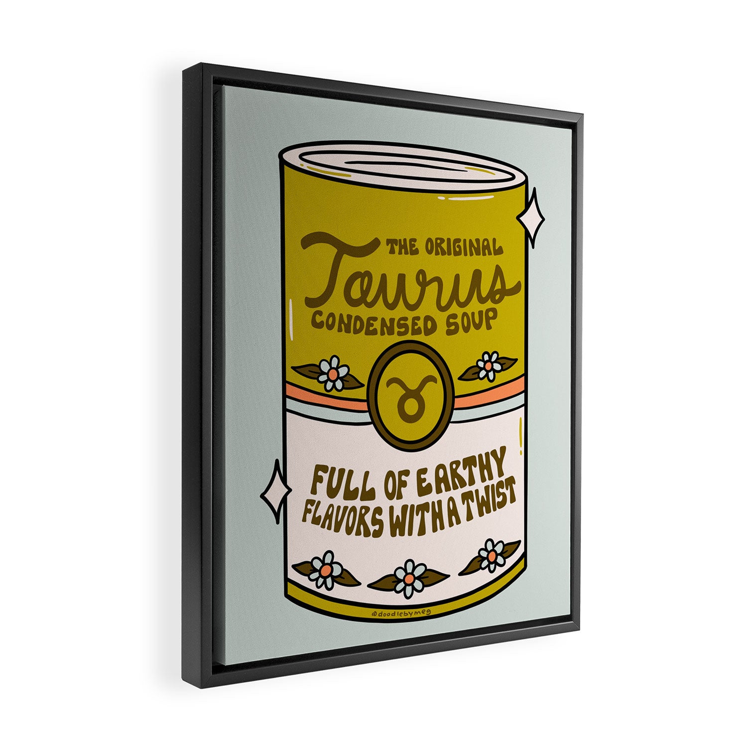 Taurus Soup Framed Canvas Print Gallery Image 2