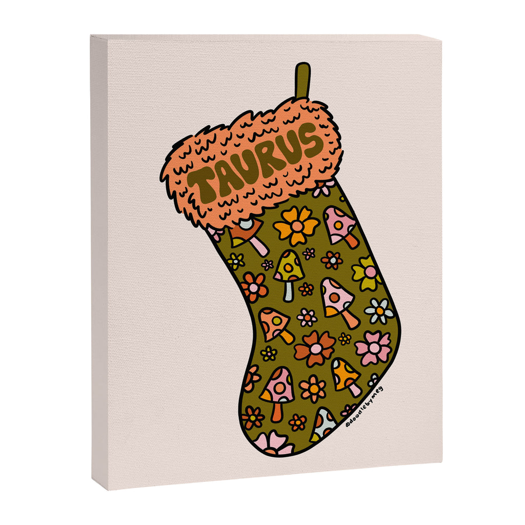Taurus Stocking Canvas Print Gallery Image 8