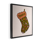 Taurus Stocking Framed Canvas Print Gallery Image 2