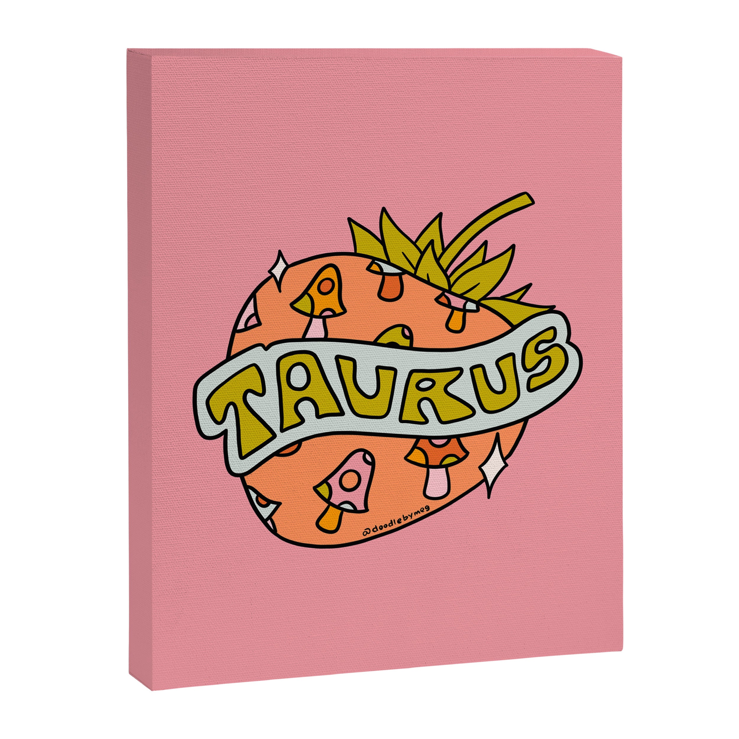 Taurus Strawberry Canvas Print Gallery Image 8
