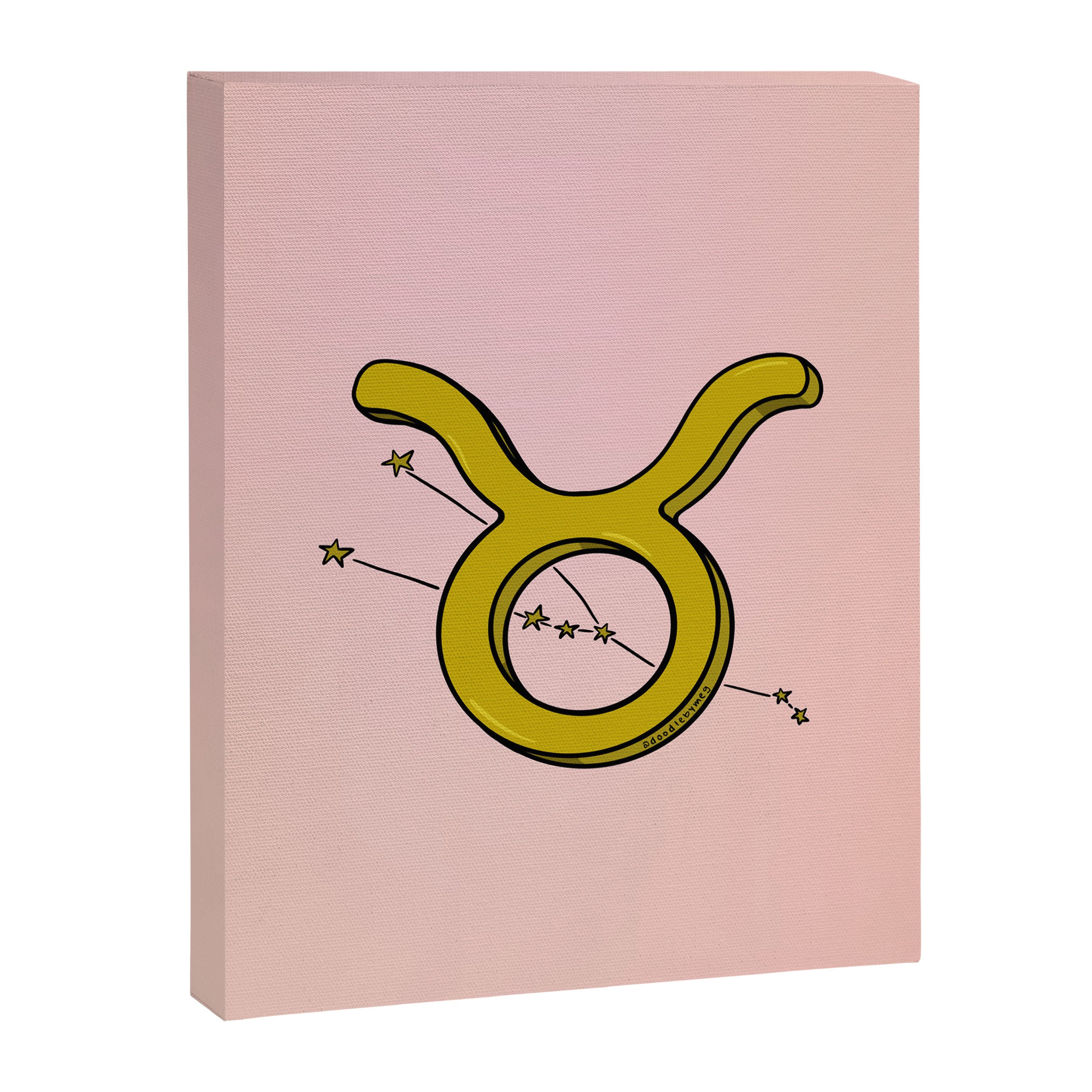 Taurus Symbol Canvas Print Gallery Image 8