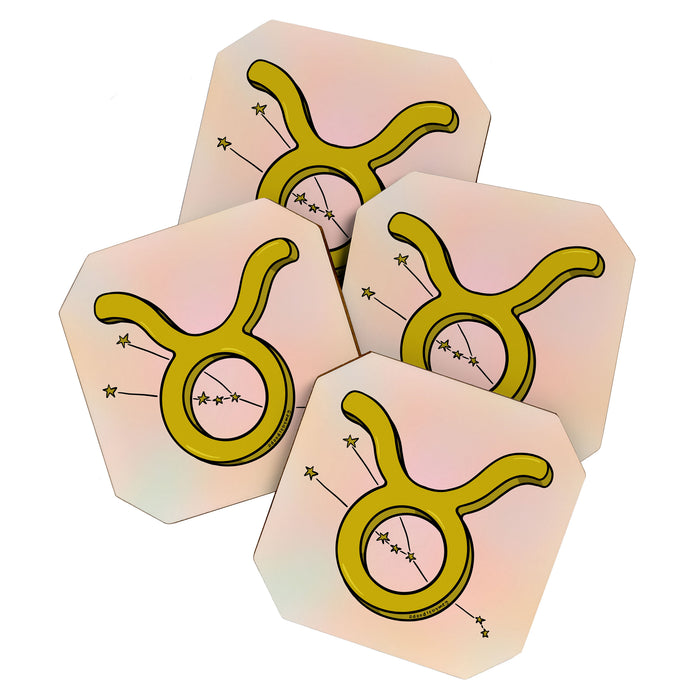 Taurus Symbol Coaster Gallery Image 1