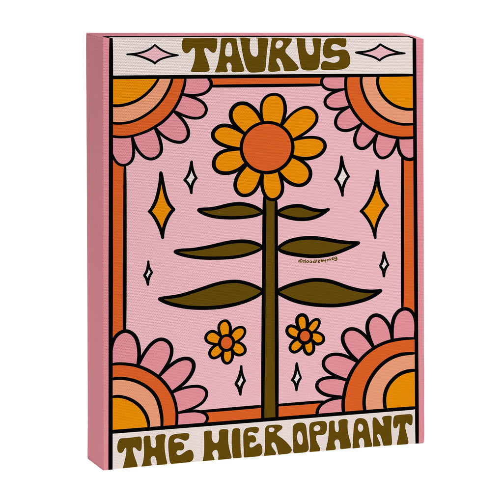 Taurus Tarot Card Canvas Print Gallery Image 8
