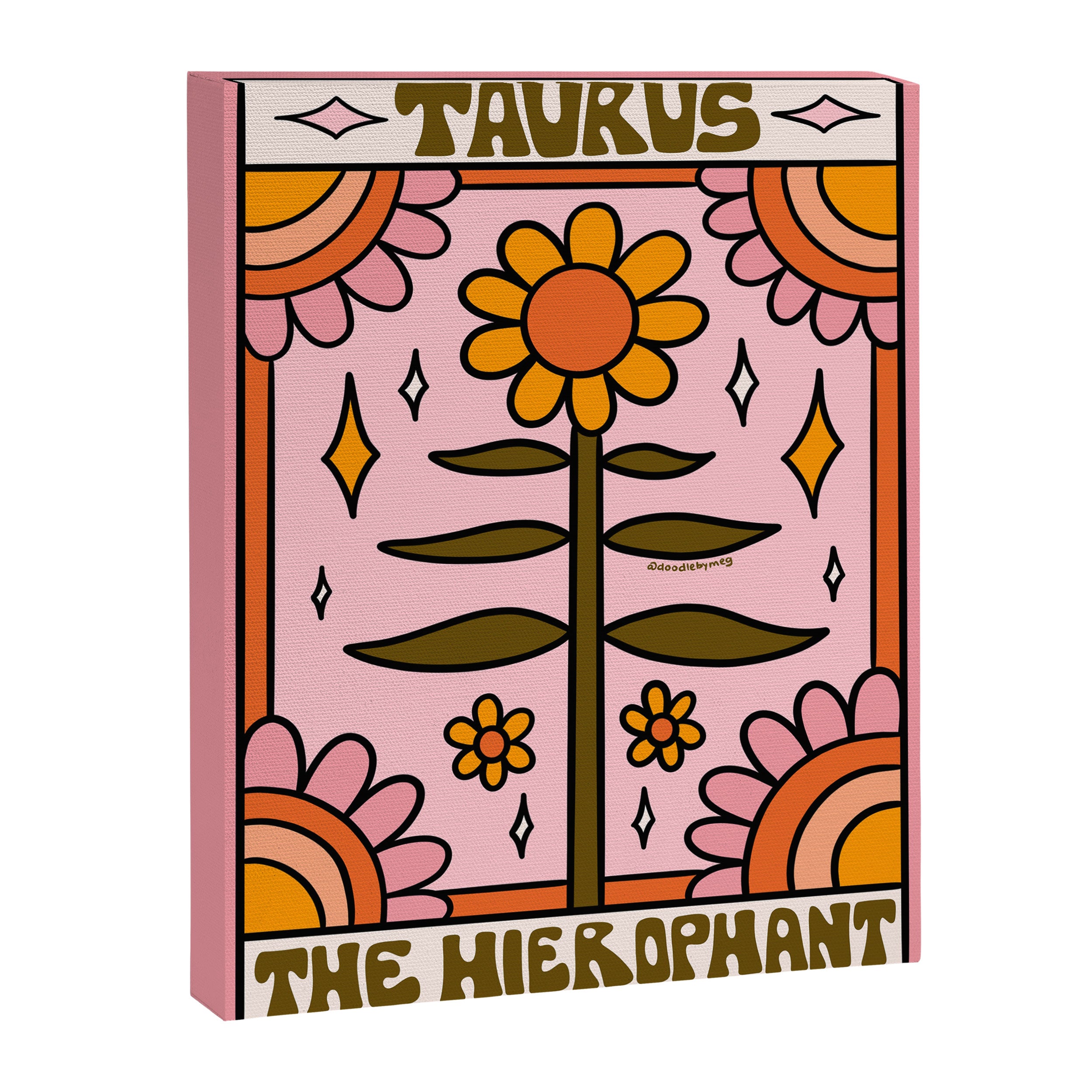 Taurus Tarot Card Canvas Print Gallery Image 8