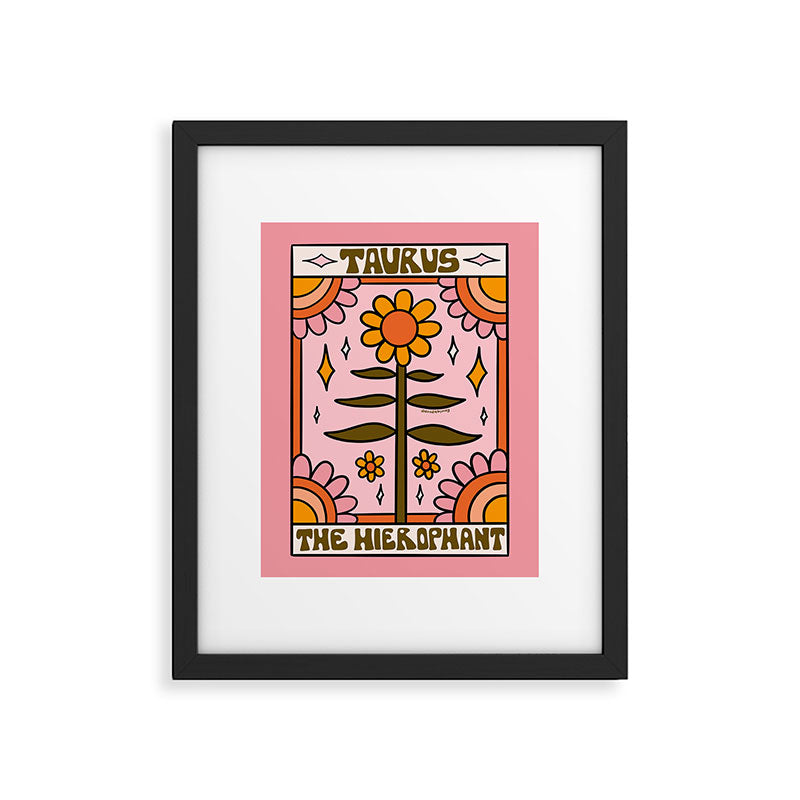 Taurus Tarot Card Framed Art Print Gallery Image 6