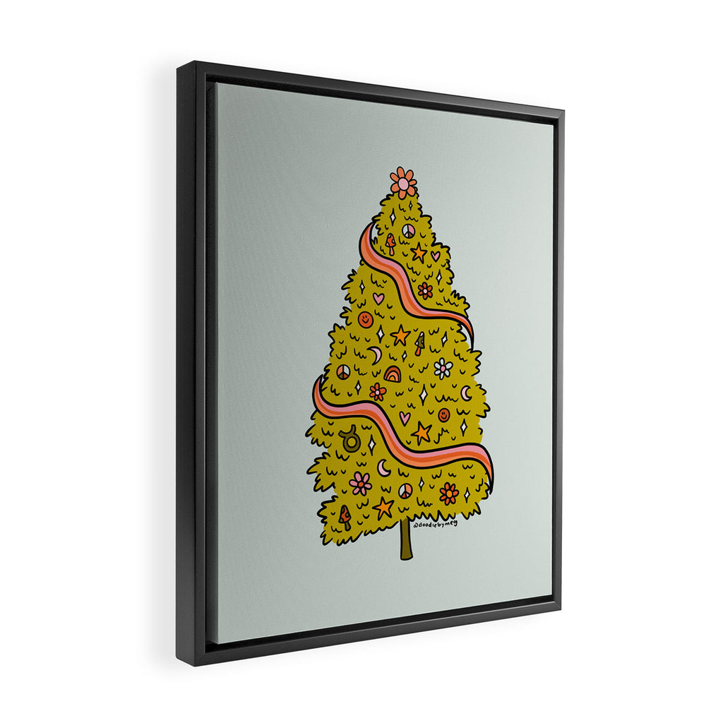 Taurus Tree Framed Canvas Print Gallery Image 2