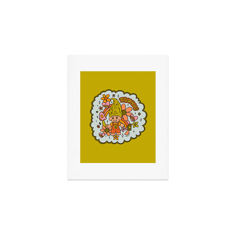 Taurus Troll Art Print Gallery Image 1